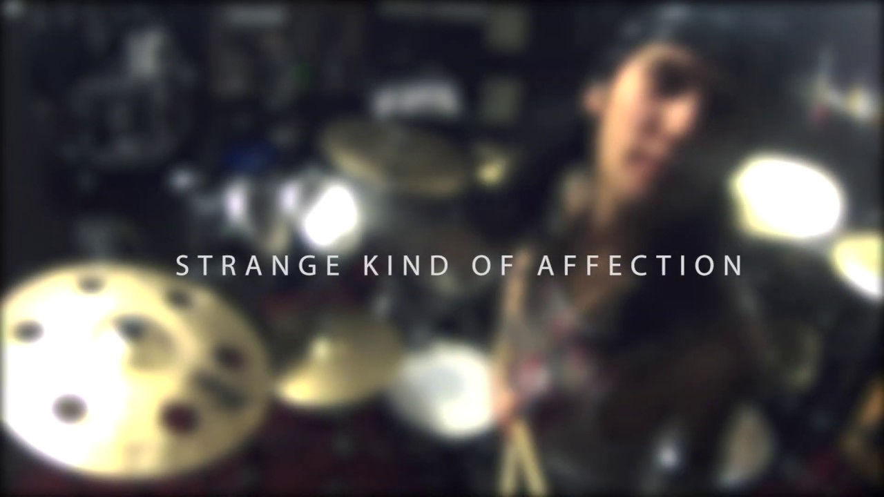Confess - Strange kind of affection (Studio drum cam 2016)