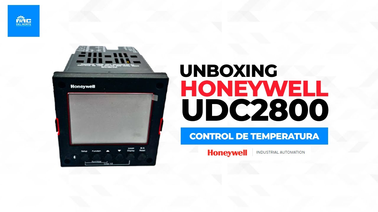 Unboxing Control de Temperatura Dc2800 Honeywell.