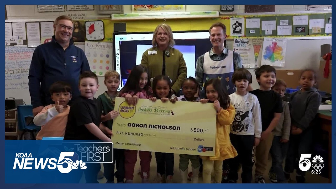 February 'Teachers First' Winner: Rogers Elementary's Aaron Nicholson