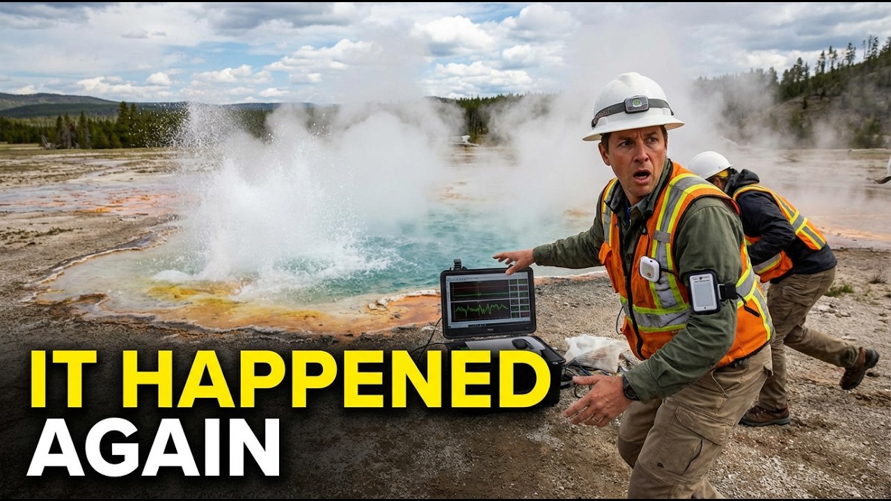 What Geologists WATCHED a Yellowstone Pool Do TWICE in January Is Extremely Rare