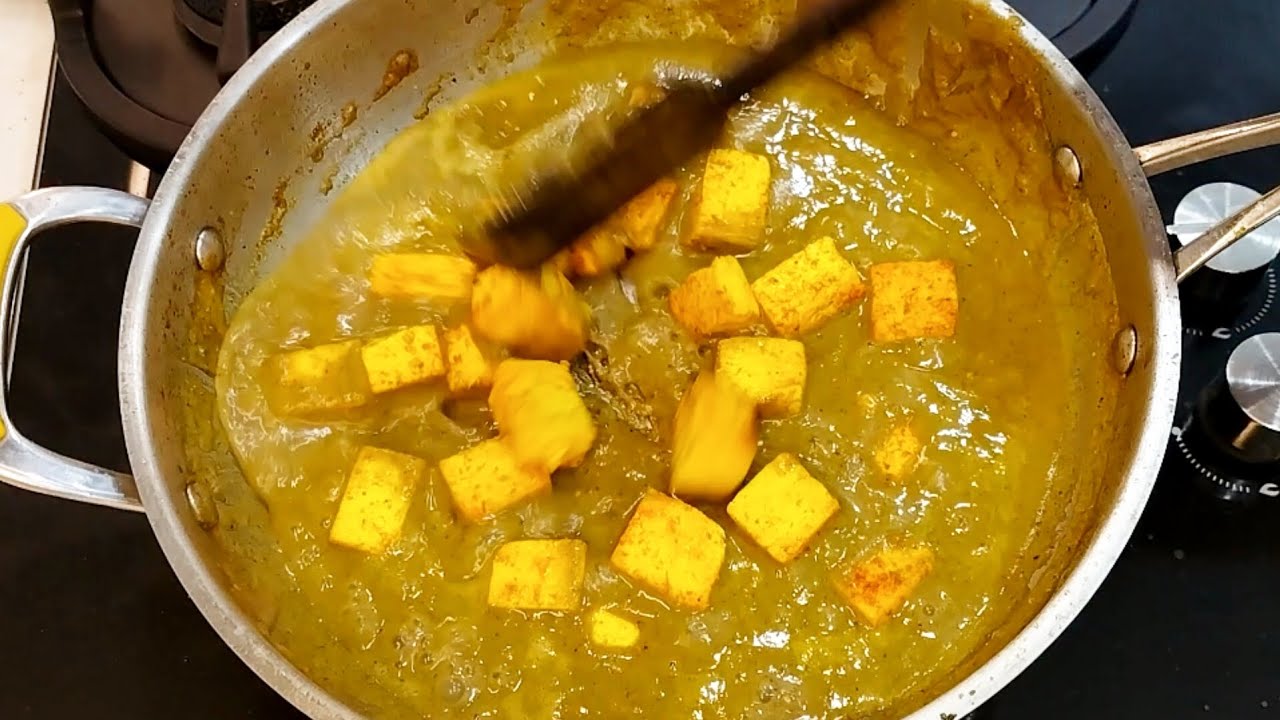 कम मसाले में तैयार Healthy Paneer Afgani Recipe |