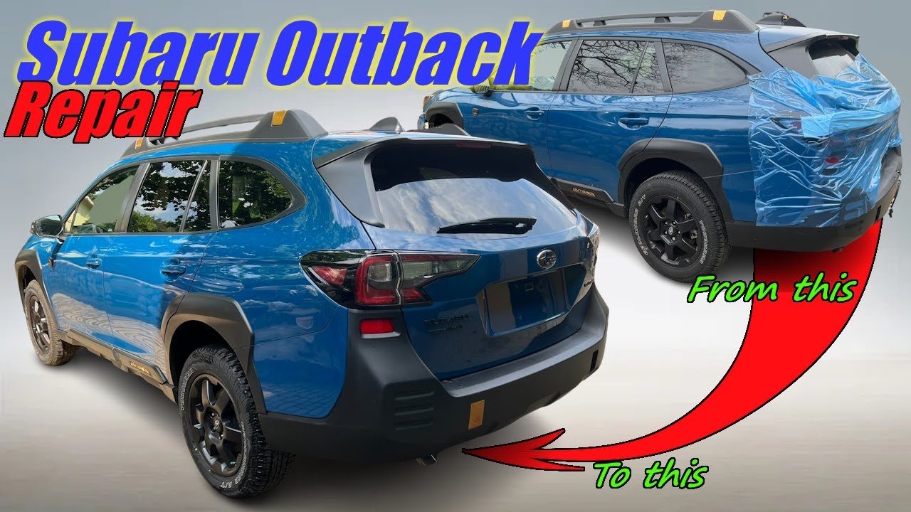 Subaru Outback Body repair in 12 minutes