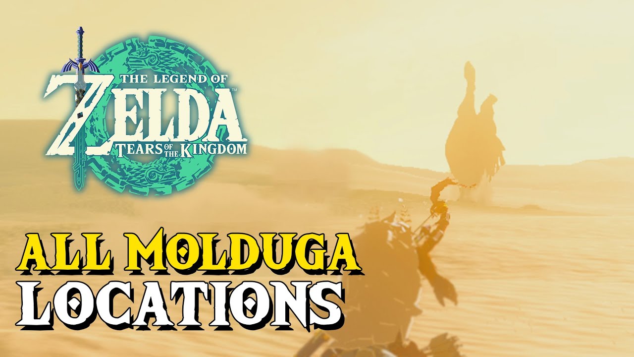 Zelda Tears Of The Kingdom All Molduga Locations