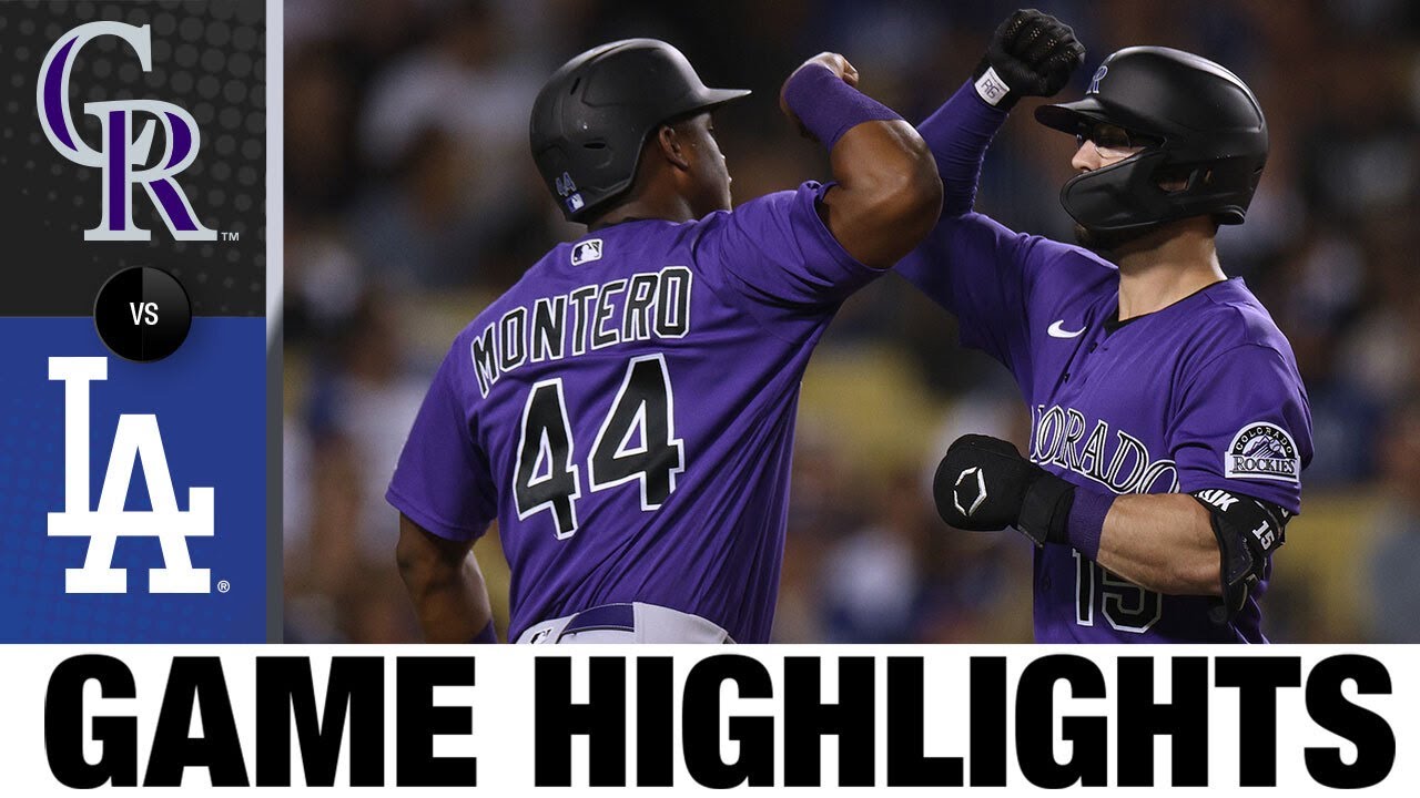 Rockies vs. Dodgers Game Highlights (10/4/22) | MLB Highlights