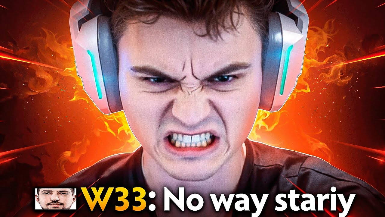 w33 РЕШИЛ ПОБОДАТЬСЯ ЗА МИД СО СТАРЫМ БОГОМ