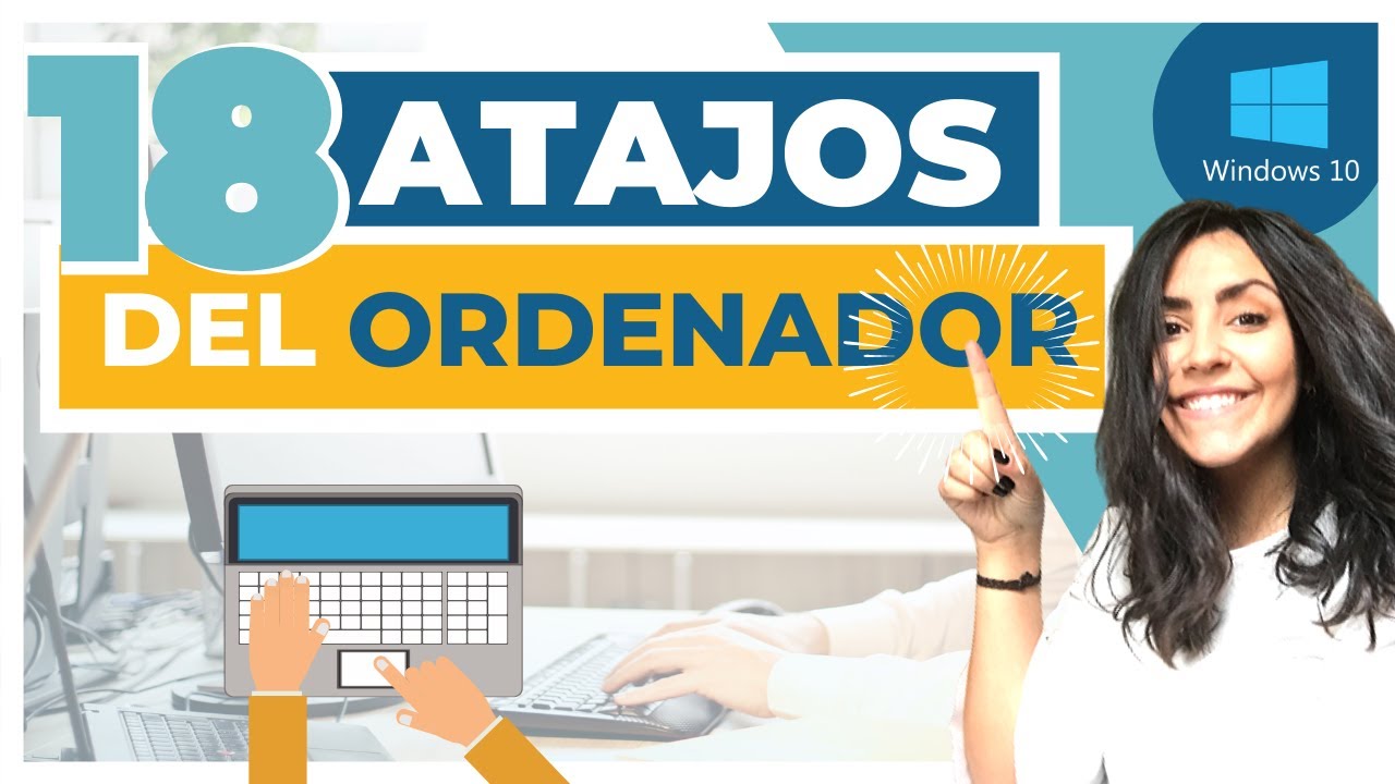 ⌨️ Los 18 ATAJOS de teclado MÁS ÚTILES del ordenador (MEJORES ATAJOS de teclado - Windows 10)👩🏻‍💻