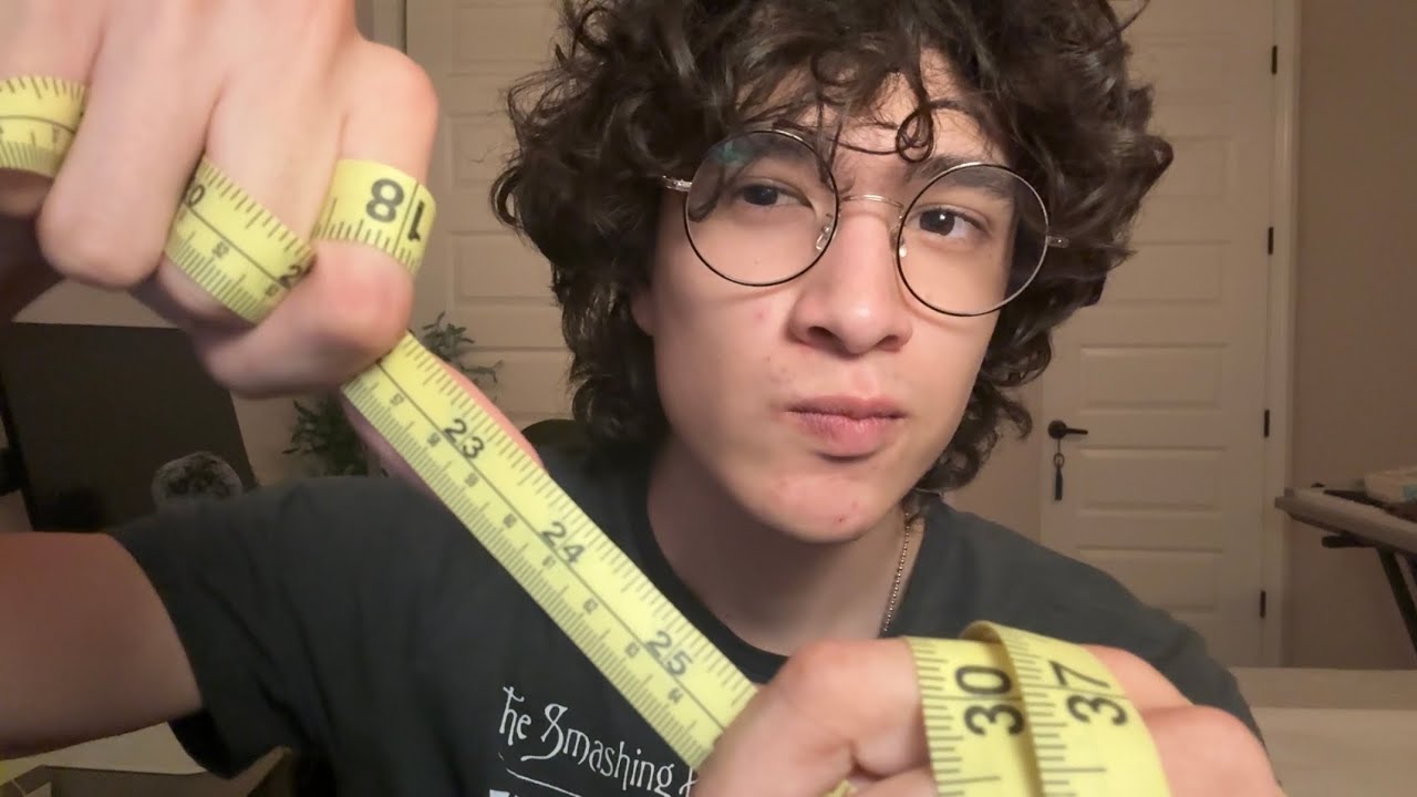 ASMR Measuring Your Face For No Particular Reason... To Clone You... :)