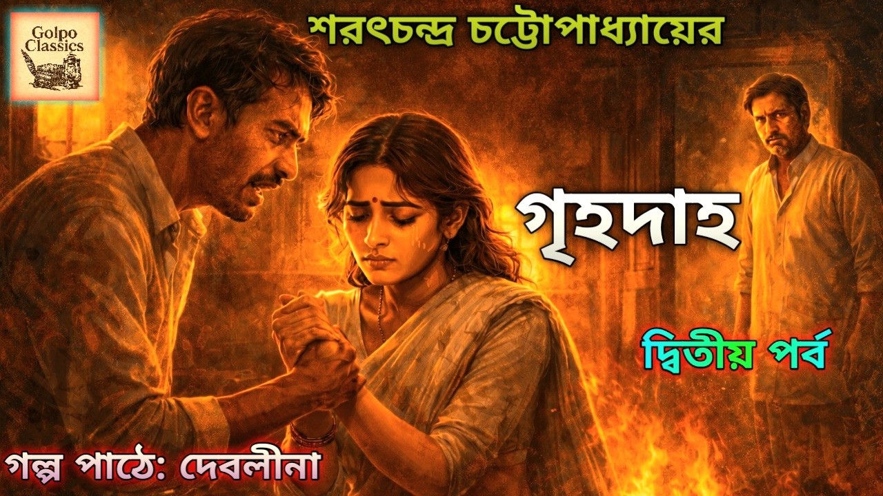 বন্ধুত্ব না নিষিদ্ধ প্রেম? | গৃহদাহ |  পর্ব ২ । Grihadaho | Sarat Chandra Novel | Bengali Audiobook