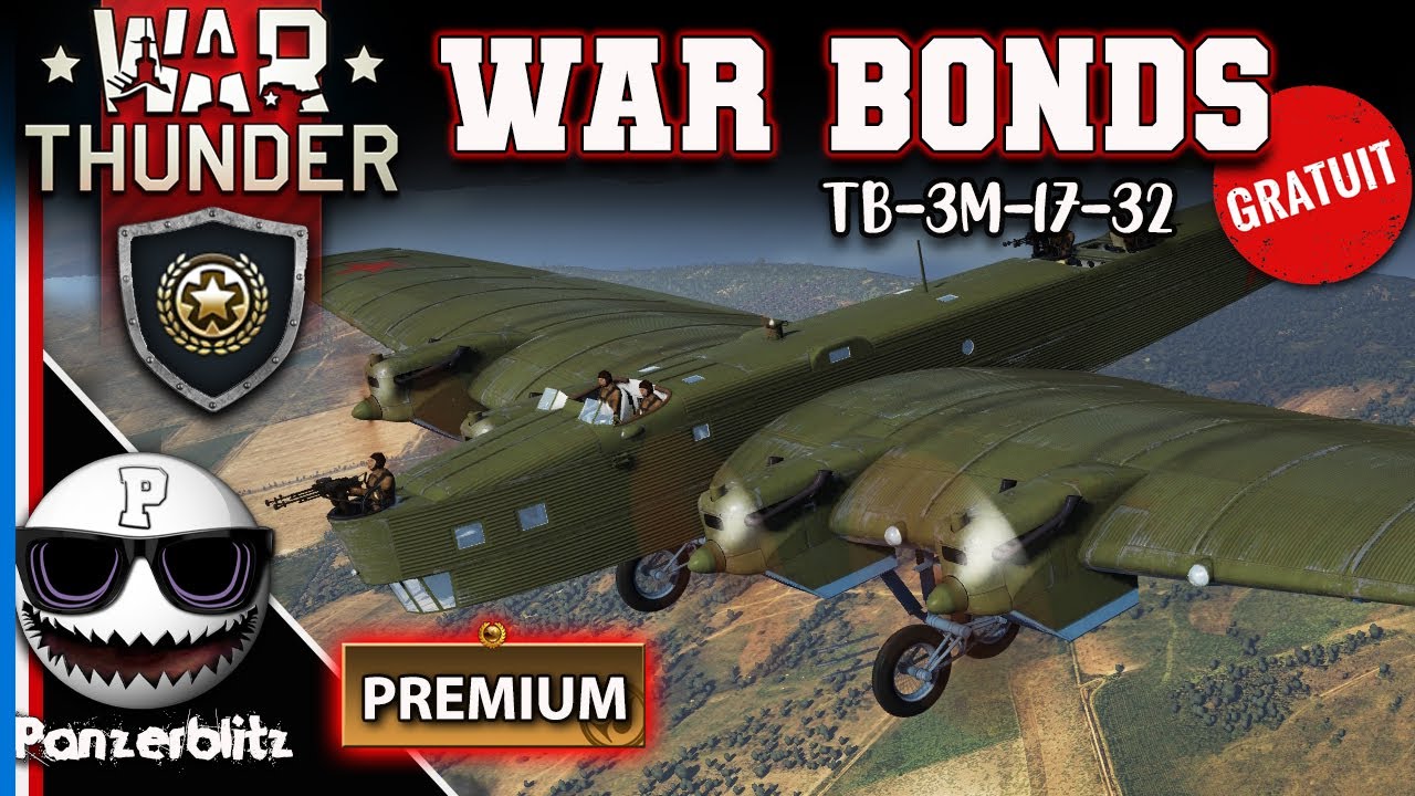 WAR THUNDER FR - DÉBLOCAGE DU BOMBARDIER SOVIÉTIQUE PREMIUM 