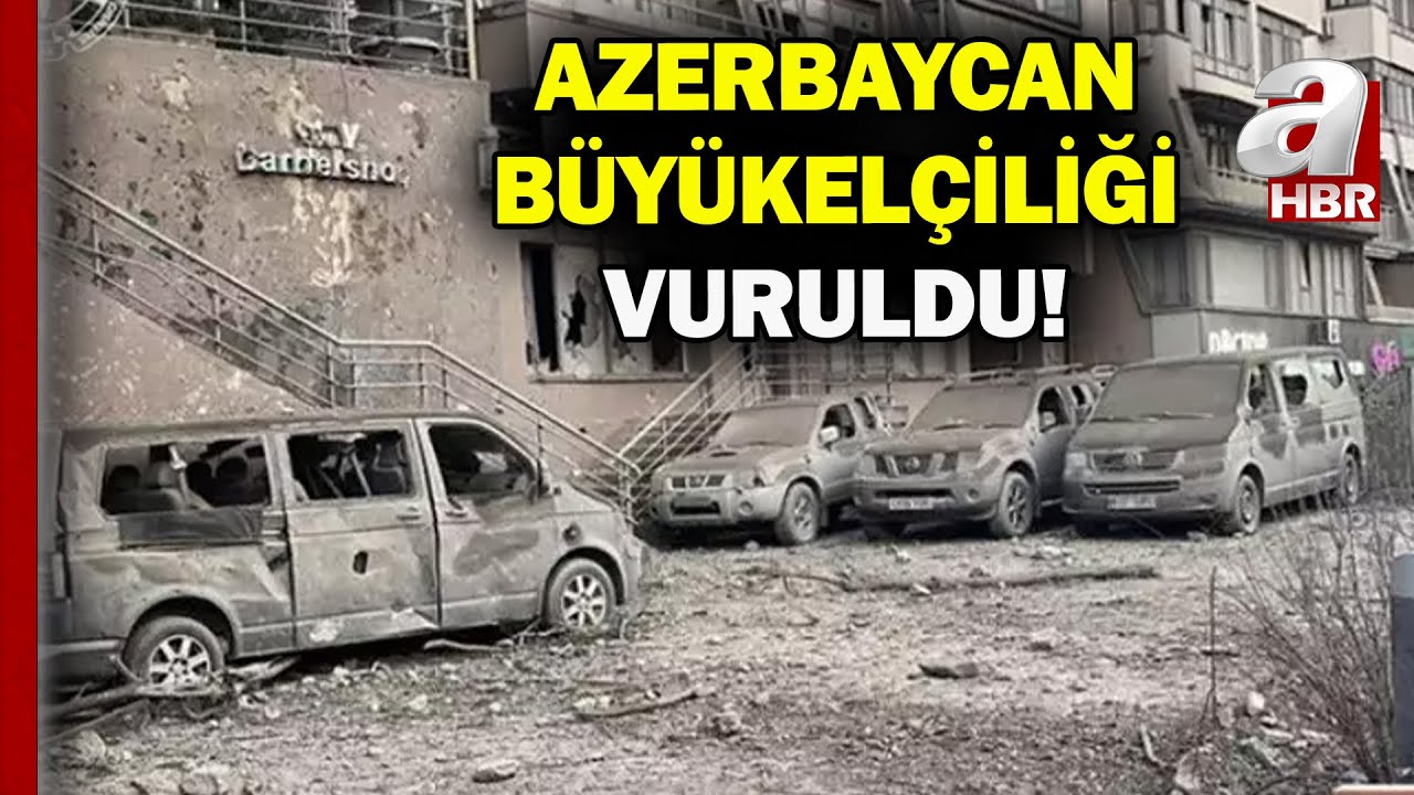 Rusya Kiev'de Azerbaycan Büyükelçiliği'ni Vurdu! Azerbaycan'dan Moskova'ya Nota! | A Haber