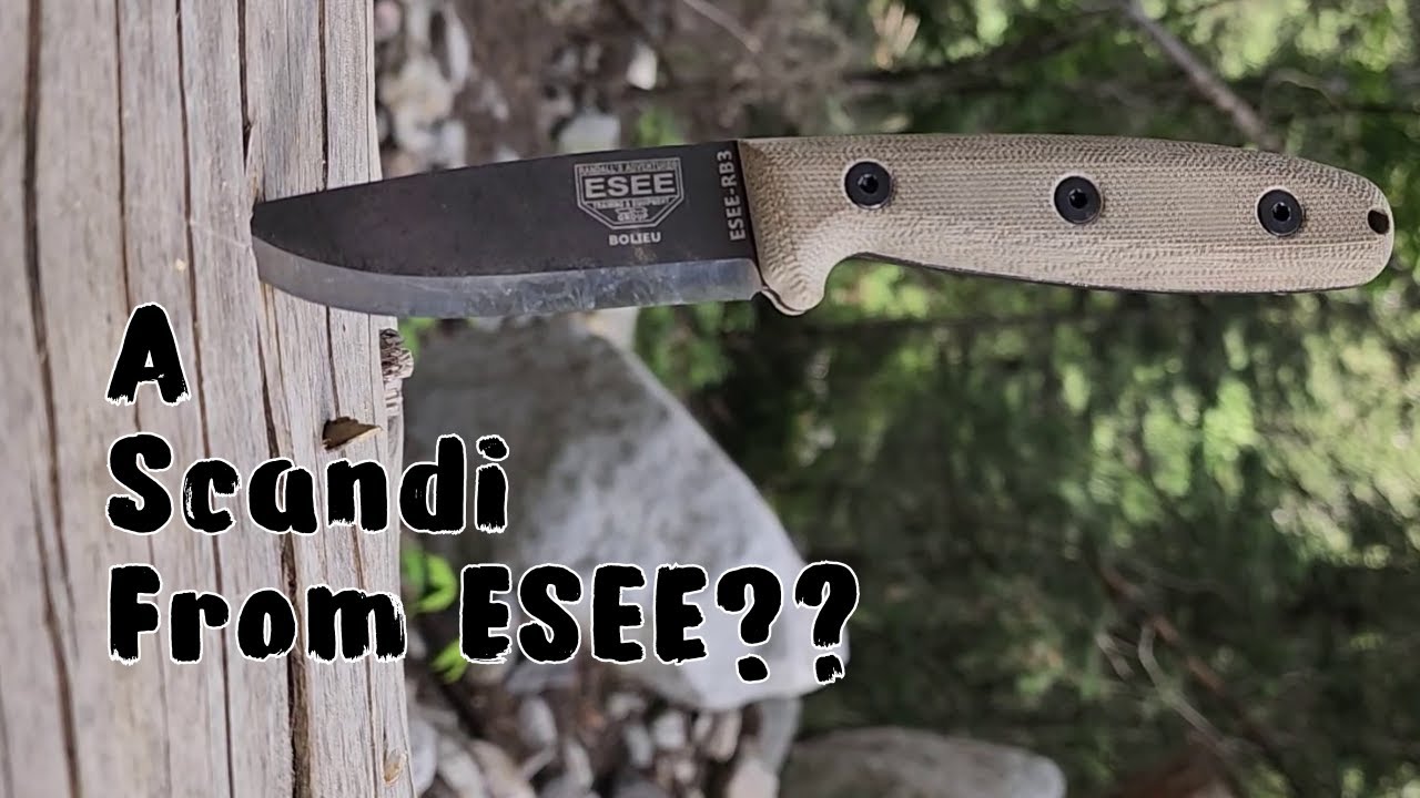 Reviewing the ESEE RB3 Bushcraft Knife (One of My New Favorites!)