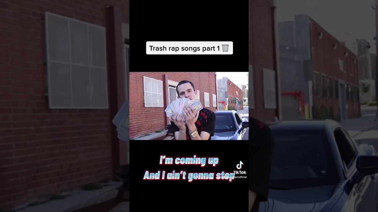 Trash rap songs part 1 😂😭 #Shorts