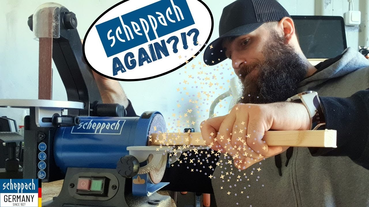 Обзор ленточно-дискового шлифовального станка Scheppach BTS700 — стоит ли его приобретать?
