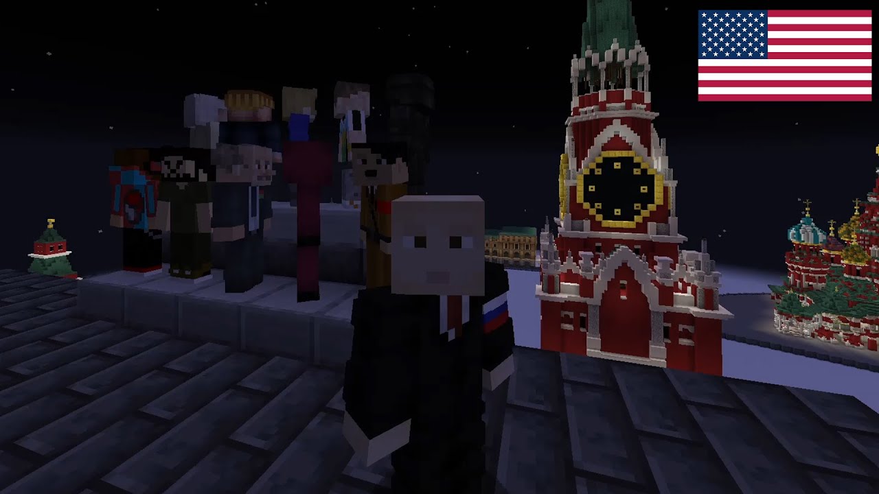 PUTIN'S NEW YEAR'S GREETINGS 2026 | MINECRAFT USA