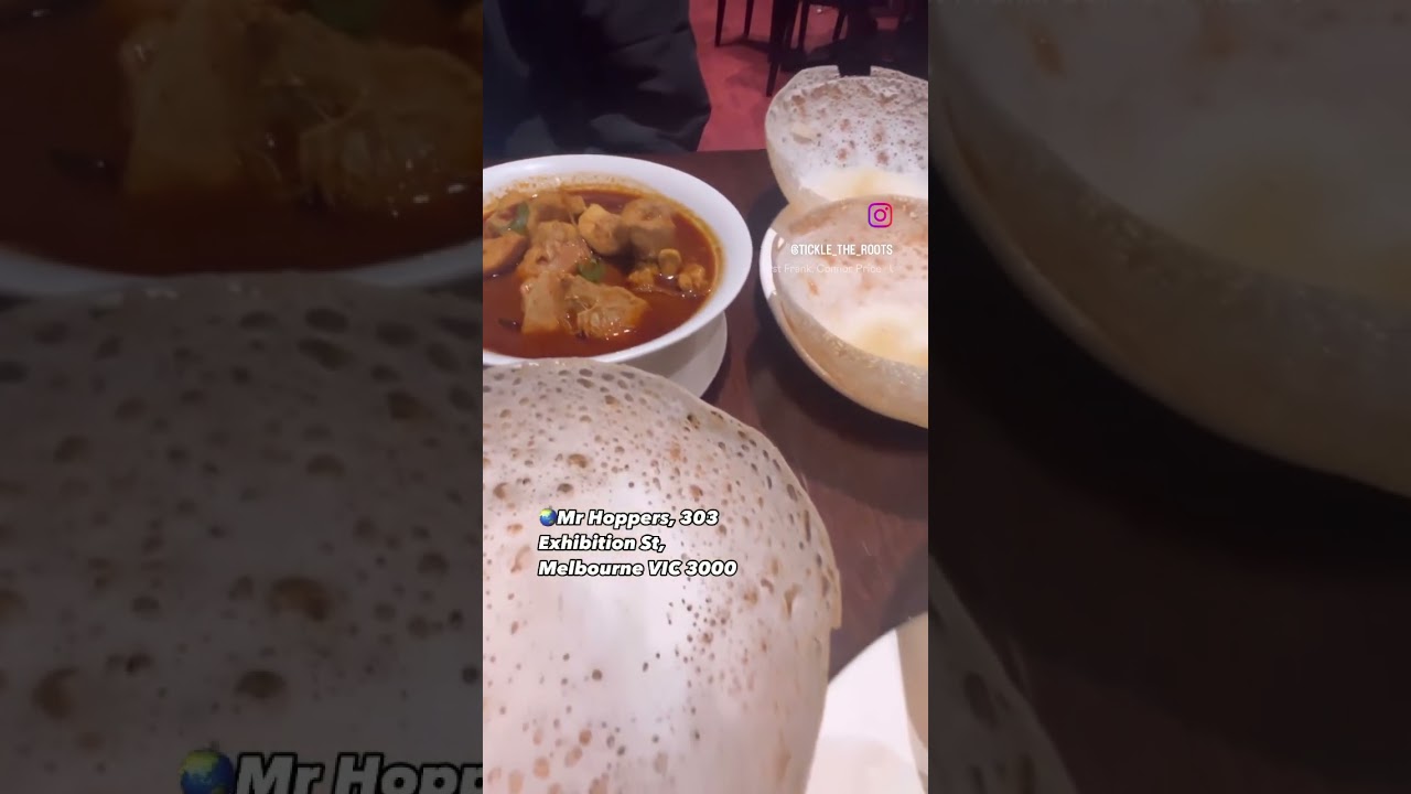 Srilankan restaurant in Melbourne / Mr hoppers