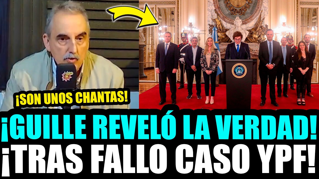 &iexcl;GUILLERMO MORENO REVEL&Oacute; LA VERDAD TRAS EL FALLO A FAVOR DE YPF Y CADENA NACIONAL DE MILEI!