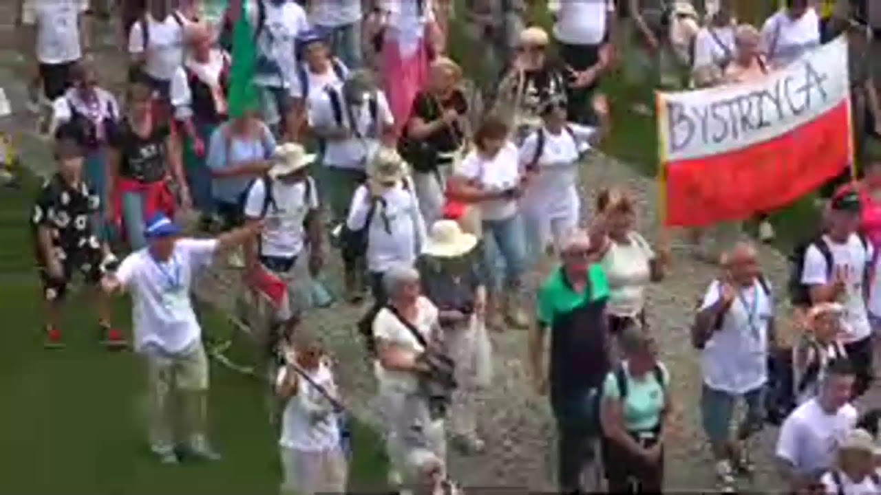 Wejście na Jasną Górę