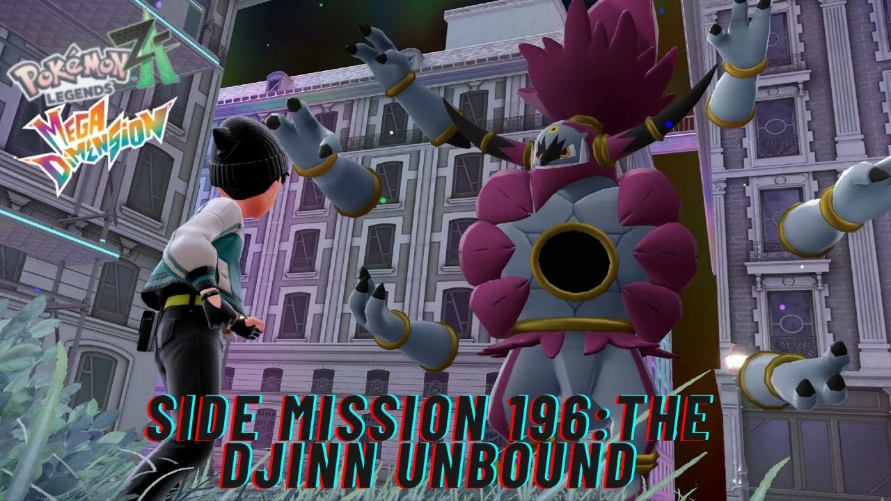 Pokémon Legends: ZA DLC Mega Dimension Hoopa Side Mission 196: 