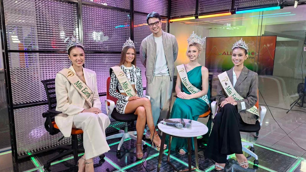 The Miss Earth queens visited our nest! 👑🌏