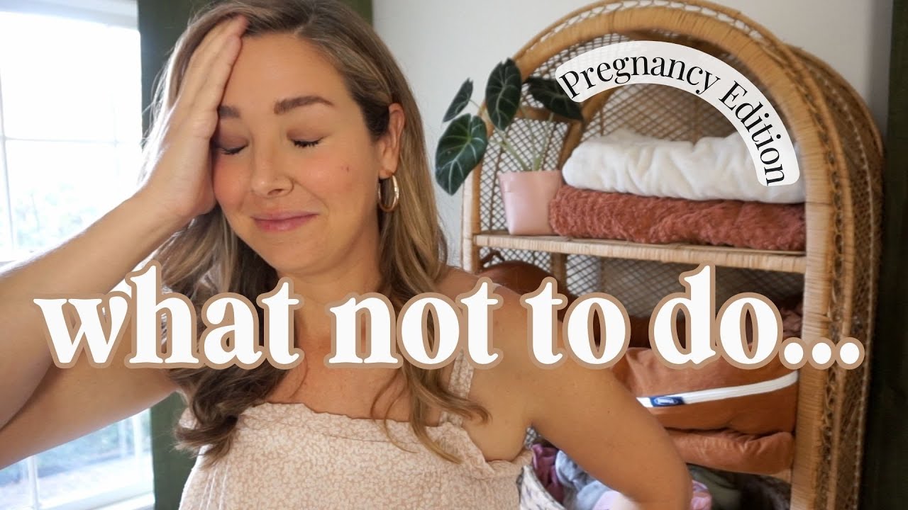 Do NOT do THIS in PREGNANCY | Pregnant with my 5th
