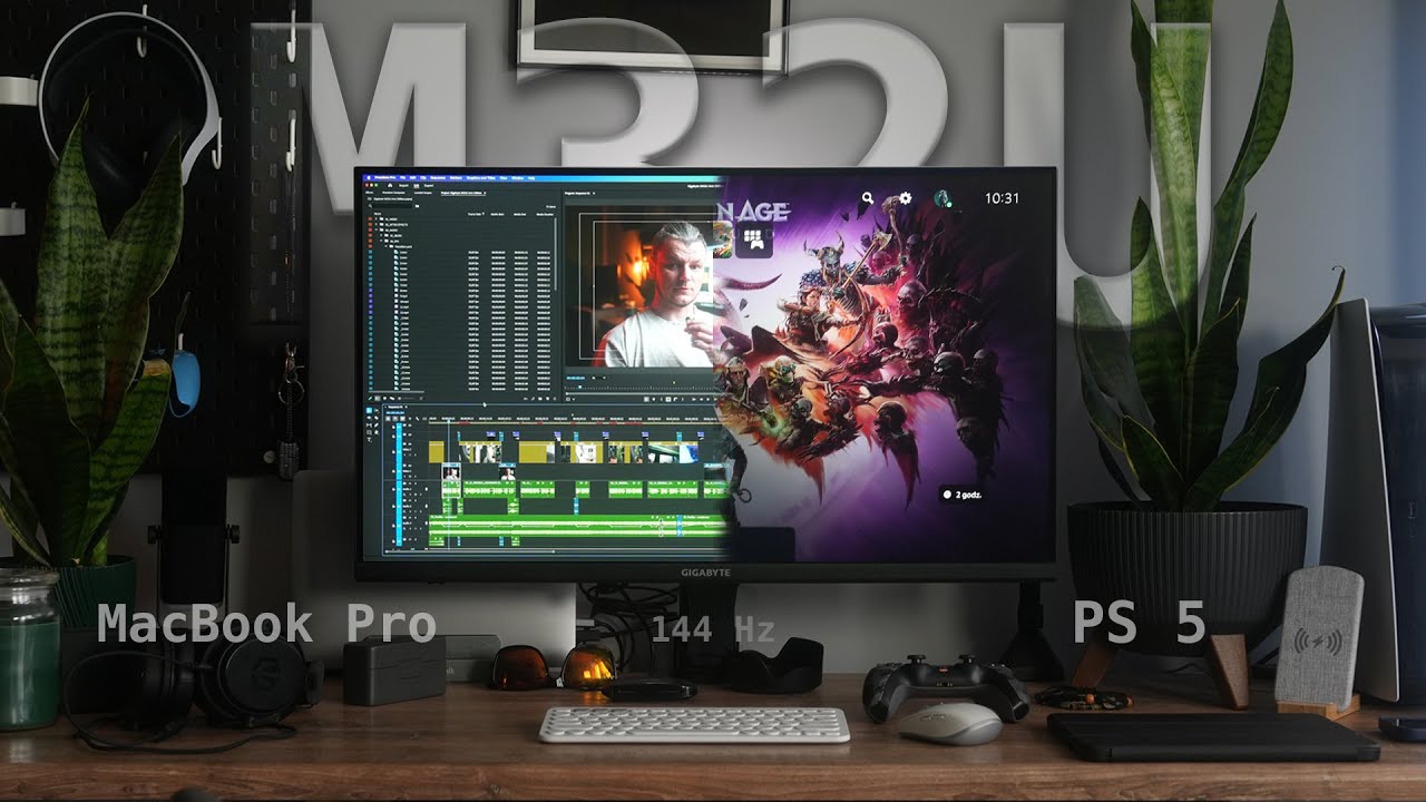 Gigabyte M32U &ndash; Monitor 4K 144Hz do MacBooka, PC i PS5! Czy warto?