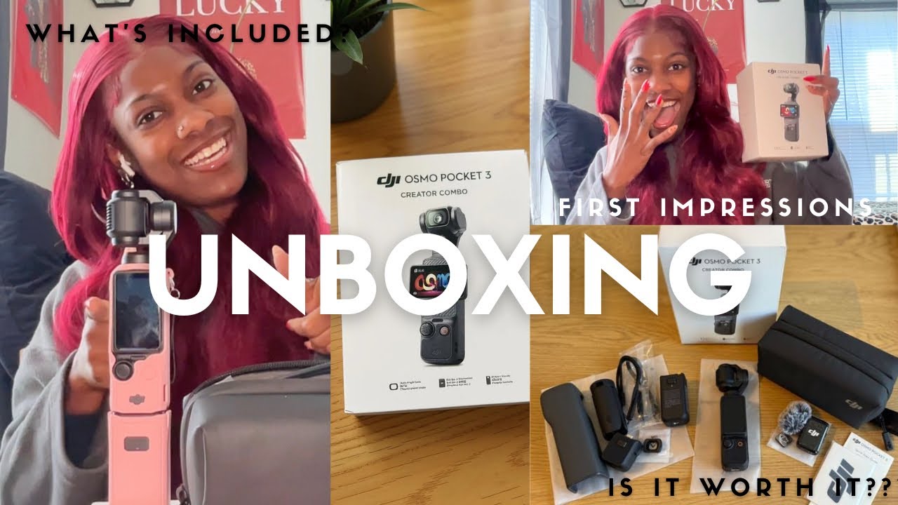 DJI Osmo Pocket 3 unboxing | Is It Worth The Hype? | what’s included?| Best Vlog Camera Of 2026?