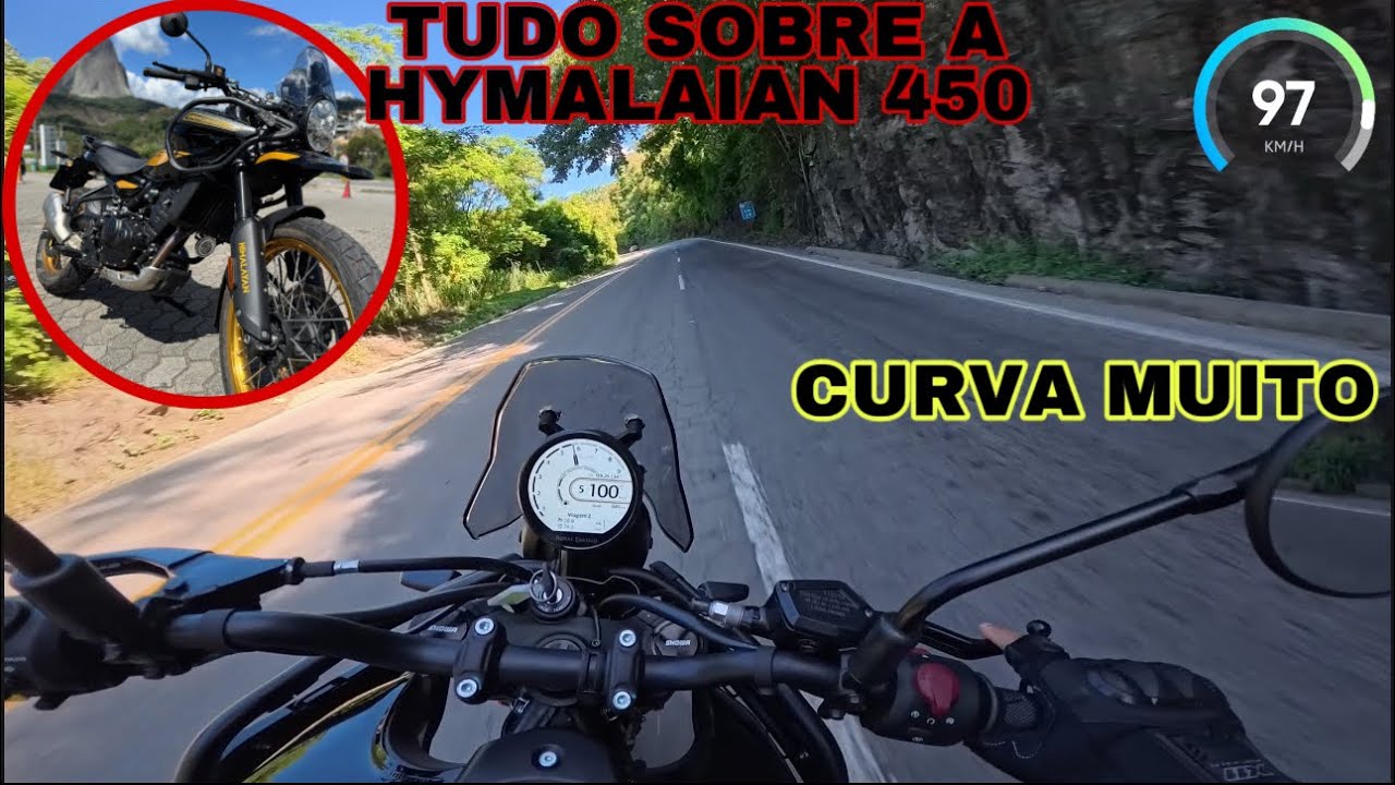 TESTE DE RODOVIA NOVA HIMALAYAN 450 - CONSUMO, CONFORTO, DESEMPENHO E MUITO MAIS