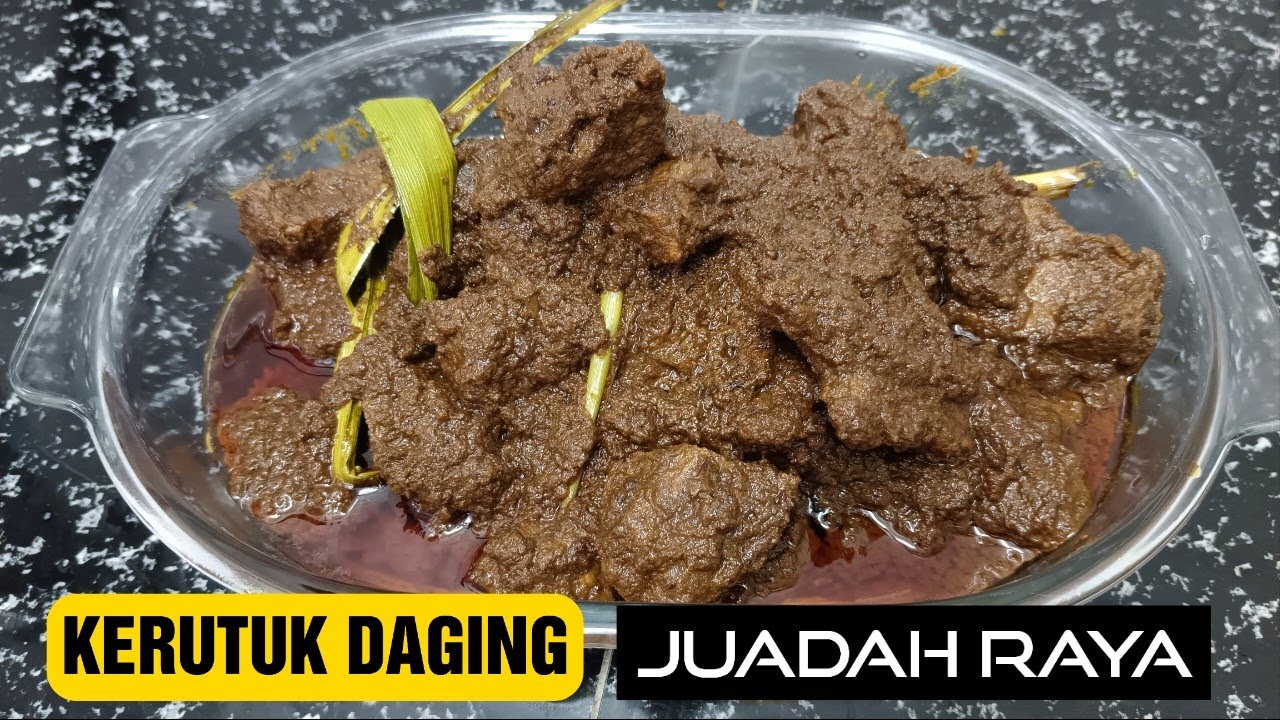 CARA BUAT KERUTUK DAGING, JUADAH HARI RAYA WAJIB ADA
