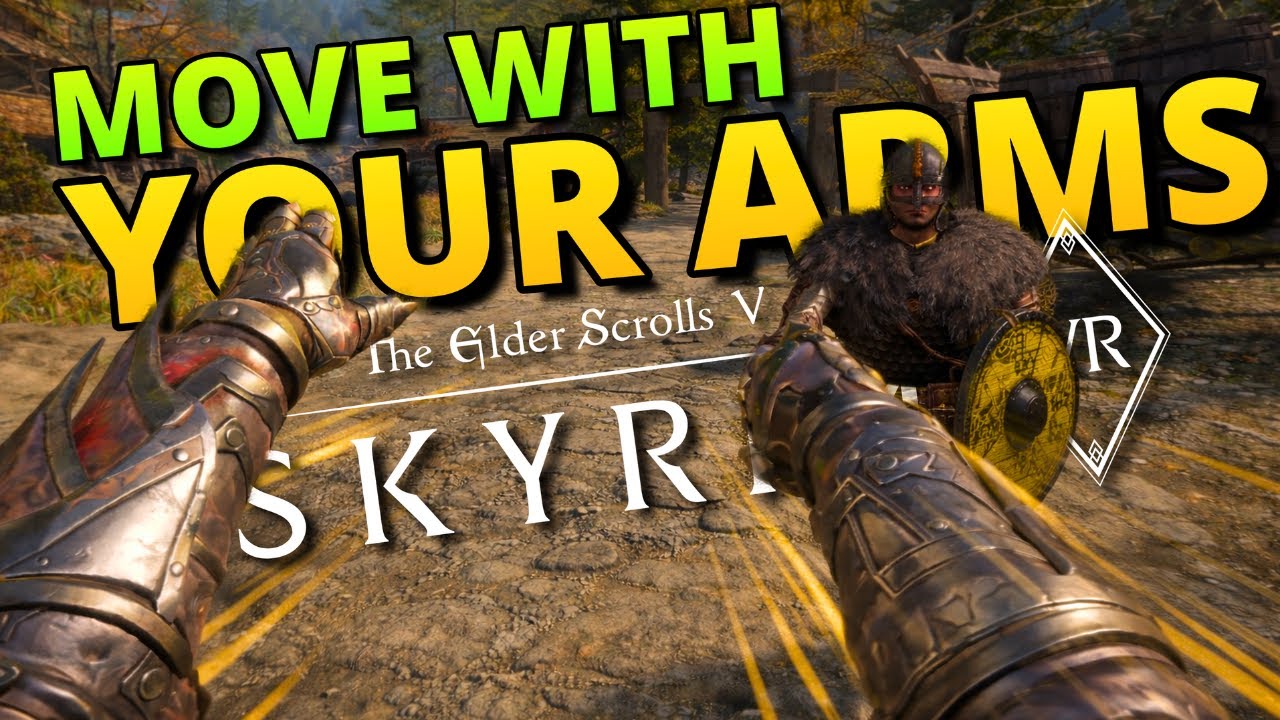 IMMERSION OVERLOAD! Move Your Arms to Walk in Skyrim VR - DovaVR Locomotion