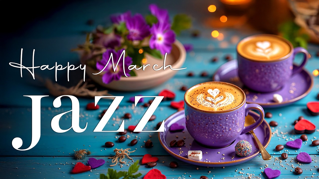 Happy February Jazz ☕ Delicate Bossa Nova Piano & Jazz Cafe Background Music for Upbeat Moods