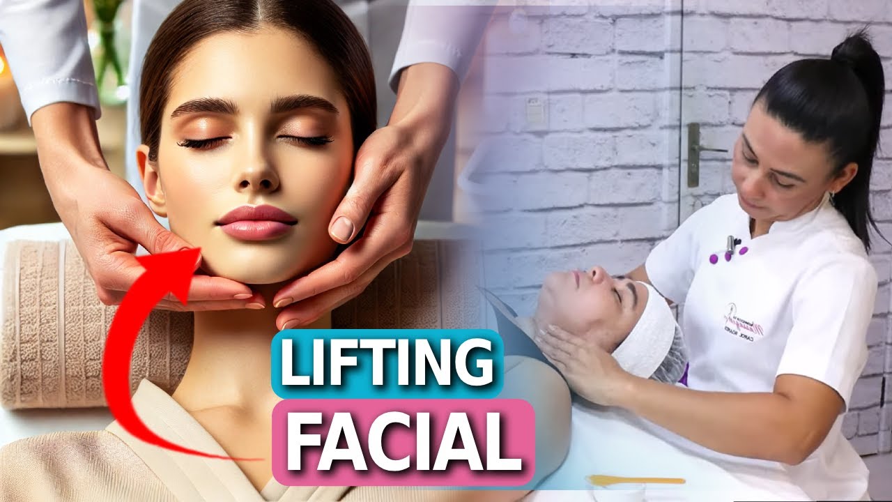 Como fazer Lifting facial com massagem