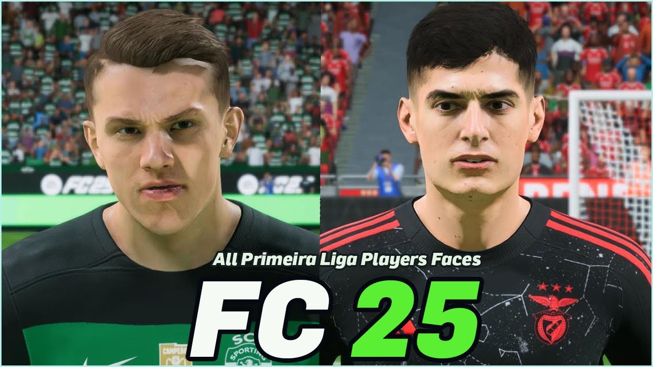 FC 25 | All Primeira Liga Players with Real Faces