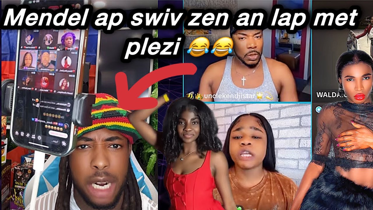 😂 Men kote mendel ap pran zen an 😂 Mendel pè pou bestil  -janet ak kyky fè kò sou li