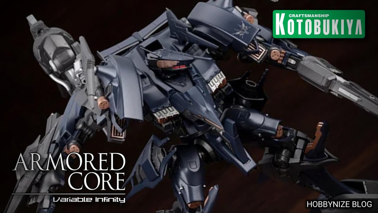 RAYLEONARD 03-AALIYAH Orlea (ARMORED CORE 4) [Масштаб 1/72, пластиковая модель] от Kotobukiya