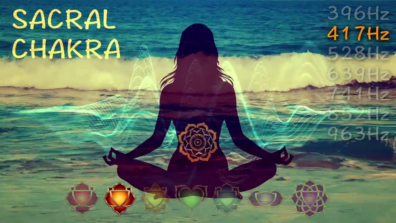 Calming Sea Chakra Journey | Root to Crown Resonant Meditation