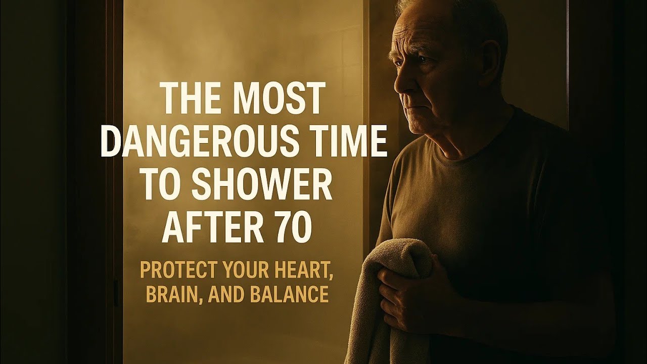 The Most Dangerous Time to Shower After 70 &ndash; Life Is at Risk  | Old Age Health Tips