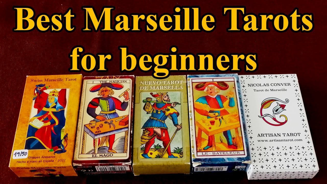 THE BEST TAROT DE MARSEILLE DECKS FOR BEGINNERS | TUTORIAL