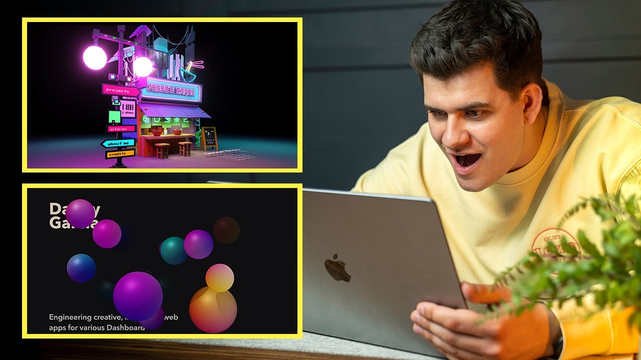 Three.js personal portfolios are amazing...