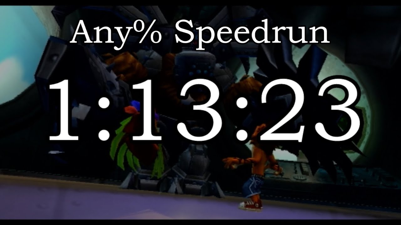 Crash of the Titans Any% Speedrun in 1:13:23
