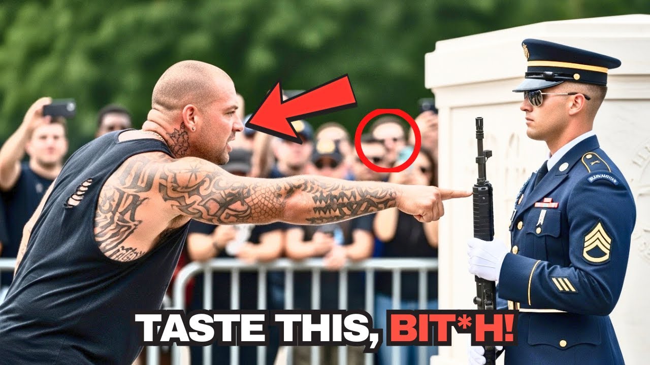 A Thug Challenged the Tomb Guard &mdash; One Punch Later, His Teeth Were on the Ground