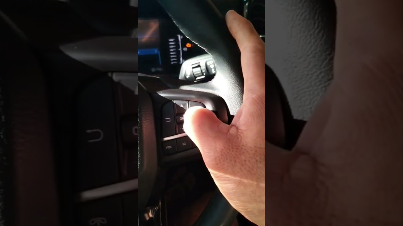 nextgen ford ranger oil life reset.. #fordranger #oillifereset #nextgenfordranger