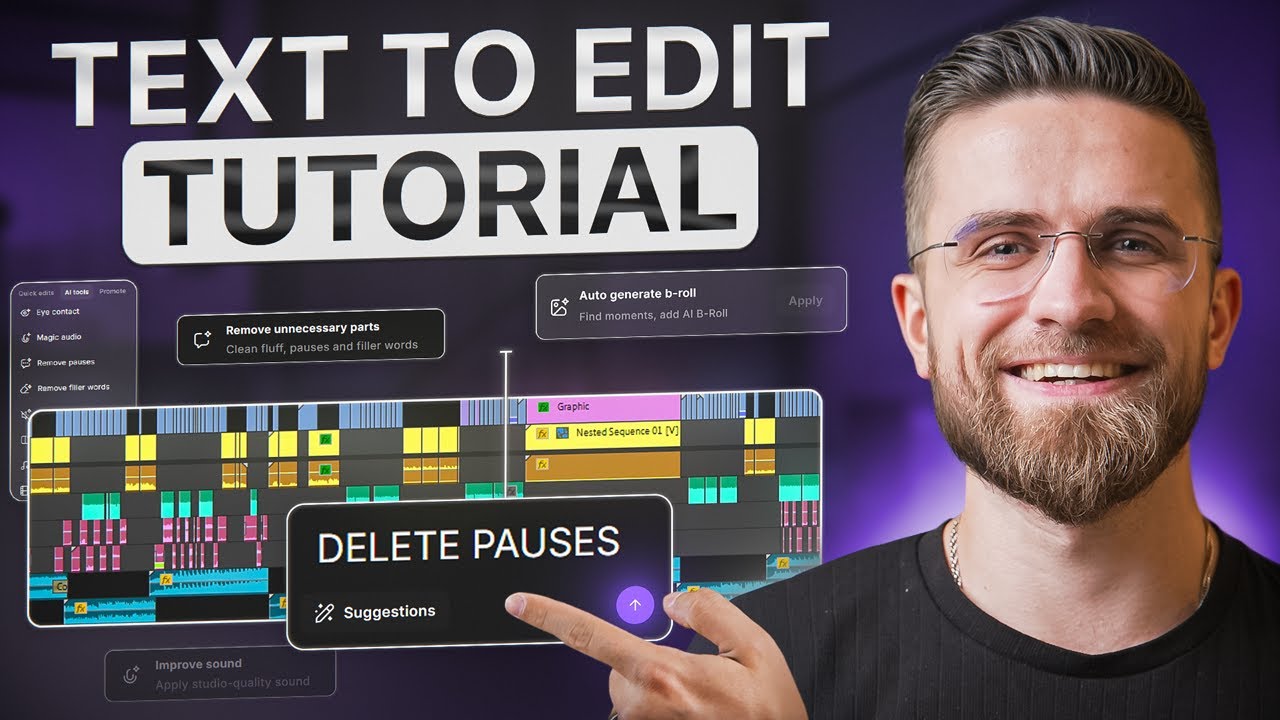 Best AI Video Editing Software: Edit Video in a Minute (Beginners Guide)