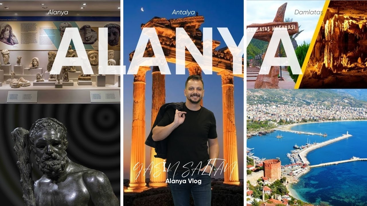 “Alanya Gezilecek Yerler Vlog | Kleopatra Plajı, Kale ve Şehir Turu!”