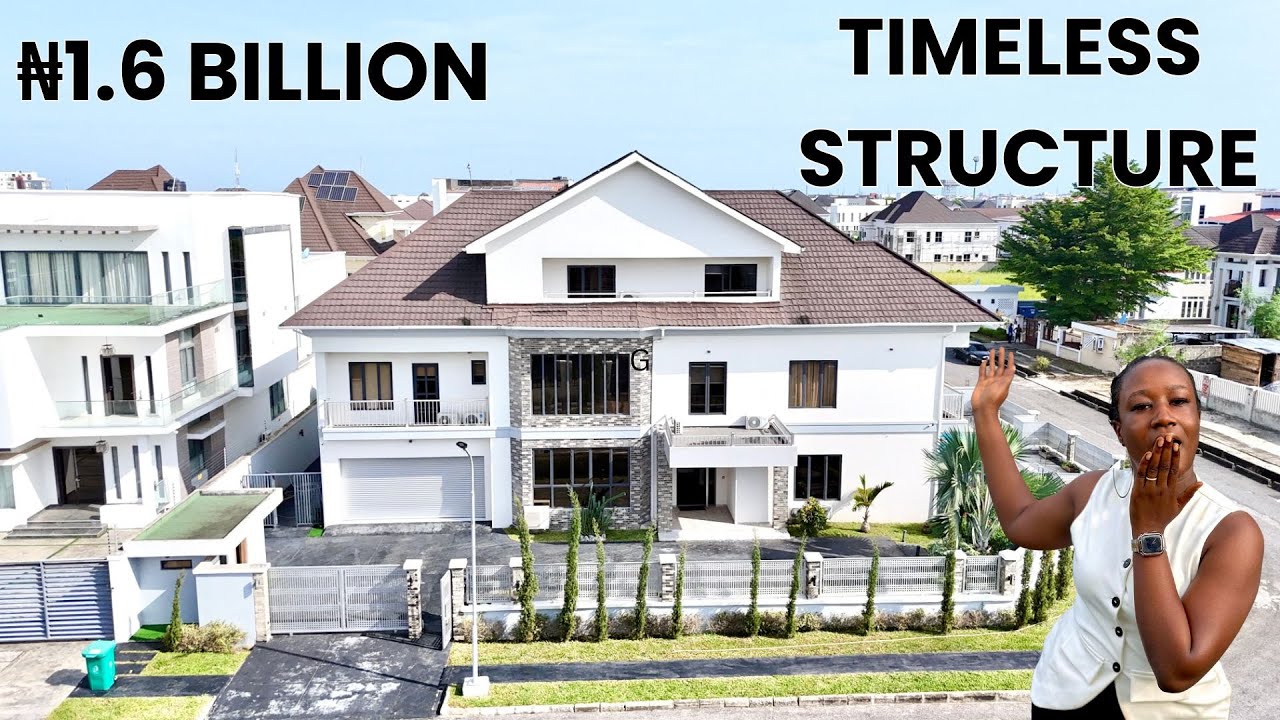 1.6 BILLION NAIRA CLASSIC DUPLEX IN PINNOCK BEACH ESTATE !!!