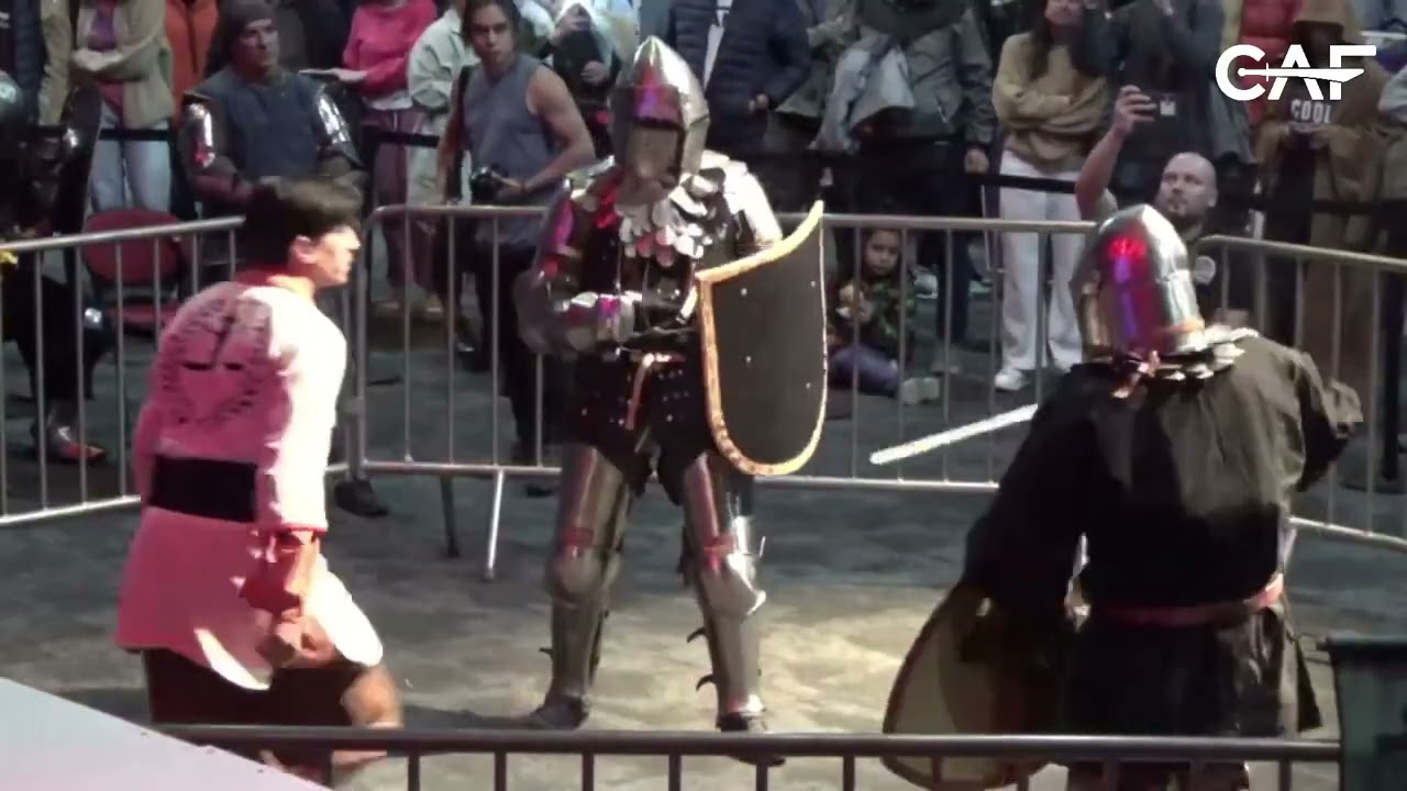 DUELOS ESPADA Y ESCUDO - CAF MEDIEVAL - MENDOZA 2024