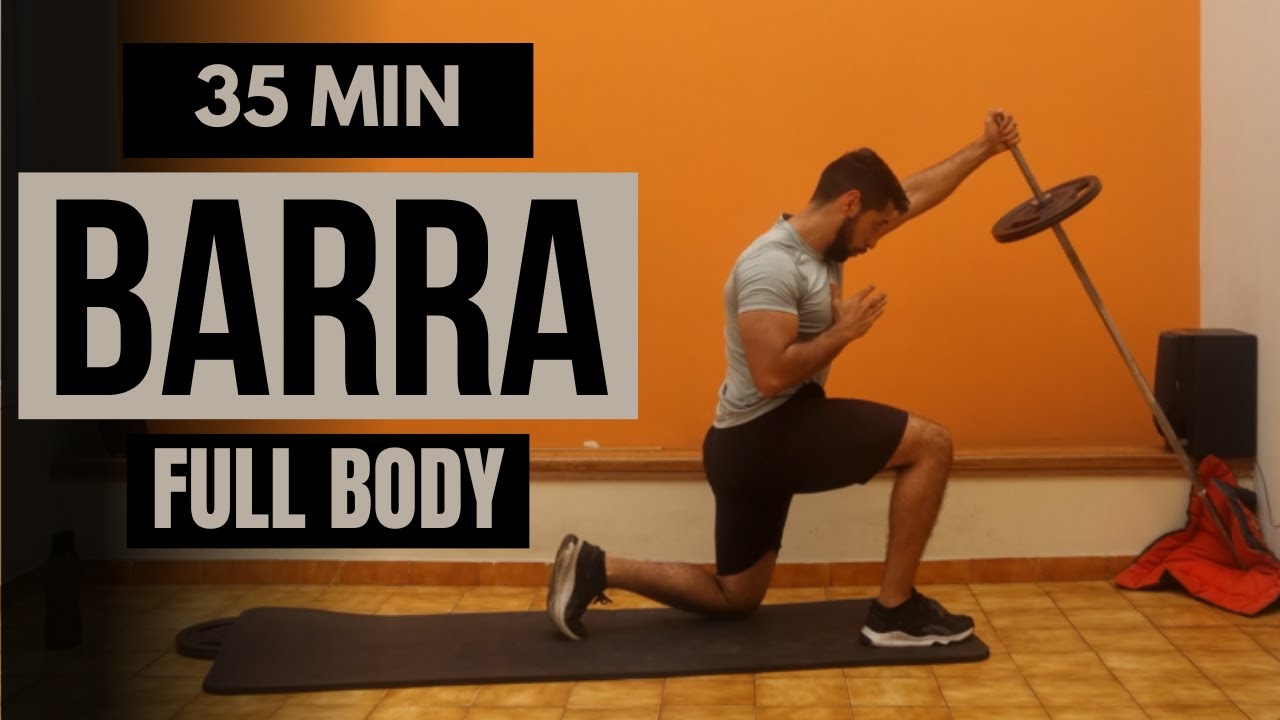 Rutina AVANZADA Full body con barra 🔥 ejercicios con barra de pesas | landmine