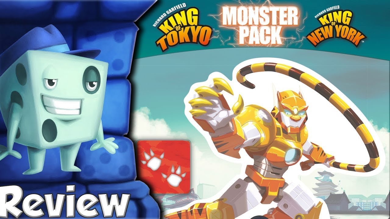 King of Tokyo & New York: Monster Pack – Cybertooth Review - with Tom Vasel