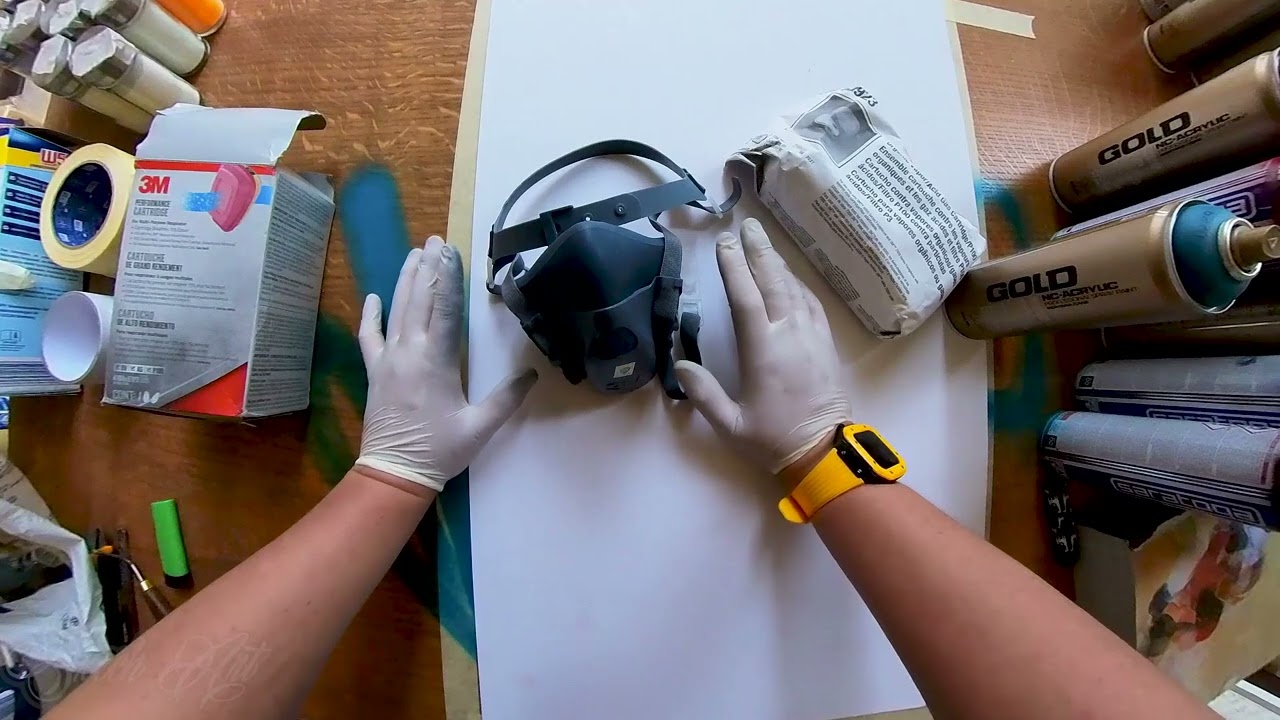 RESPIRATOR (Mask) FOR SPRAY PAINTING