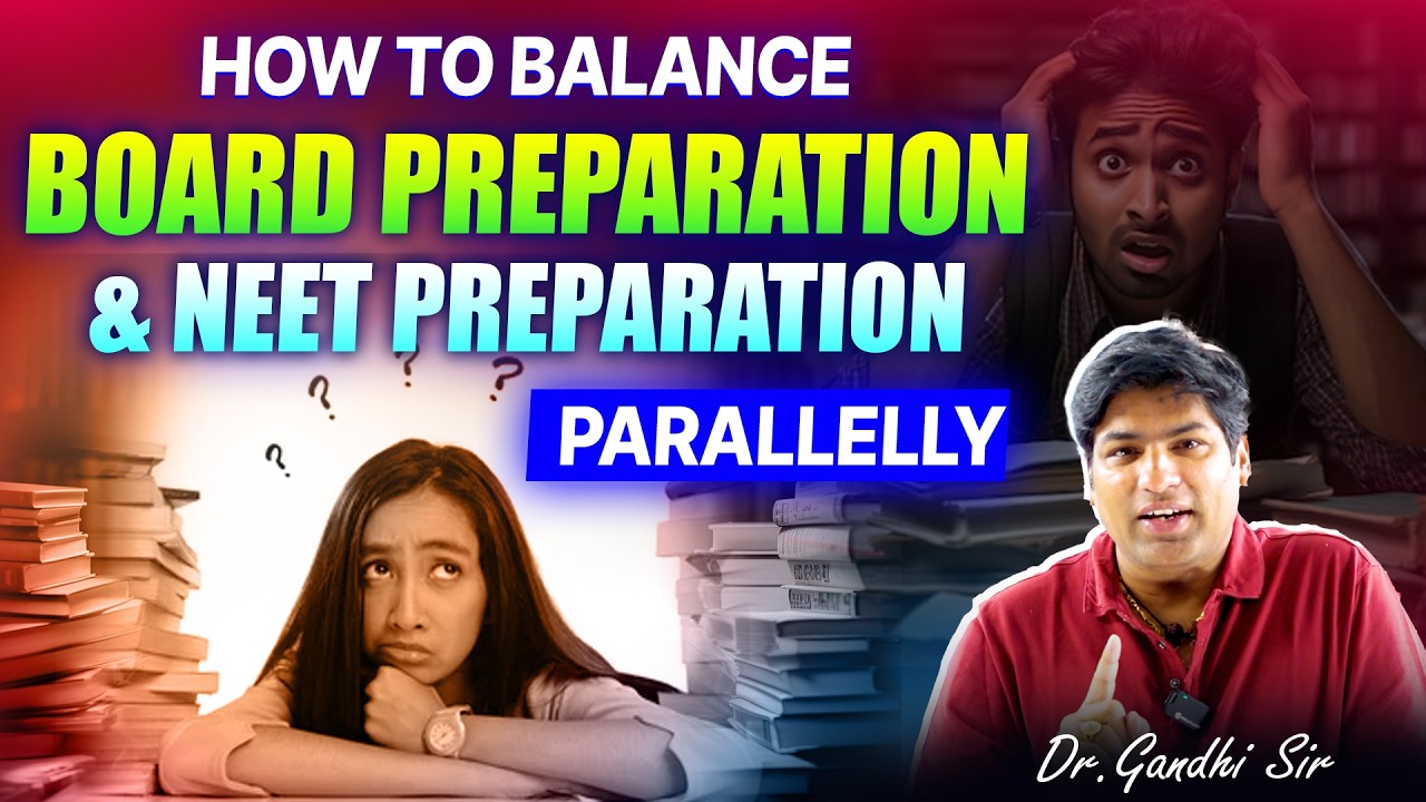 How to Balance Board Preparation And NEET Preparation Parallelly | NEET 2026 | @srichaitanyagosala