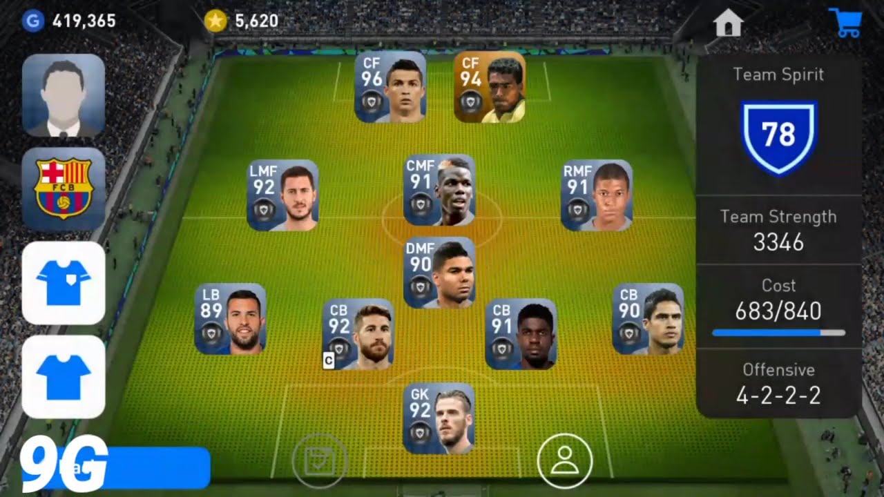 [Official] pes 2019 mobile first look ❤ impression + pack opening 🔥